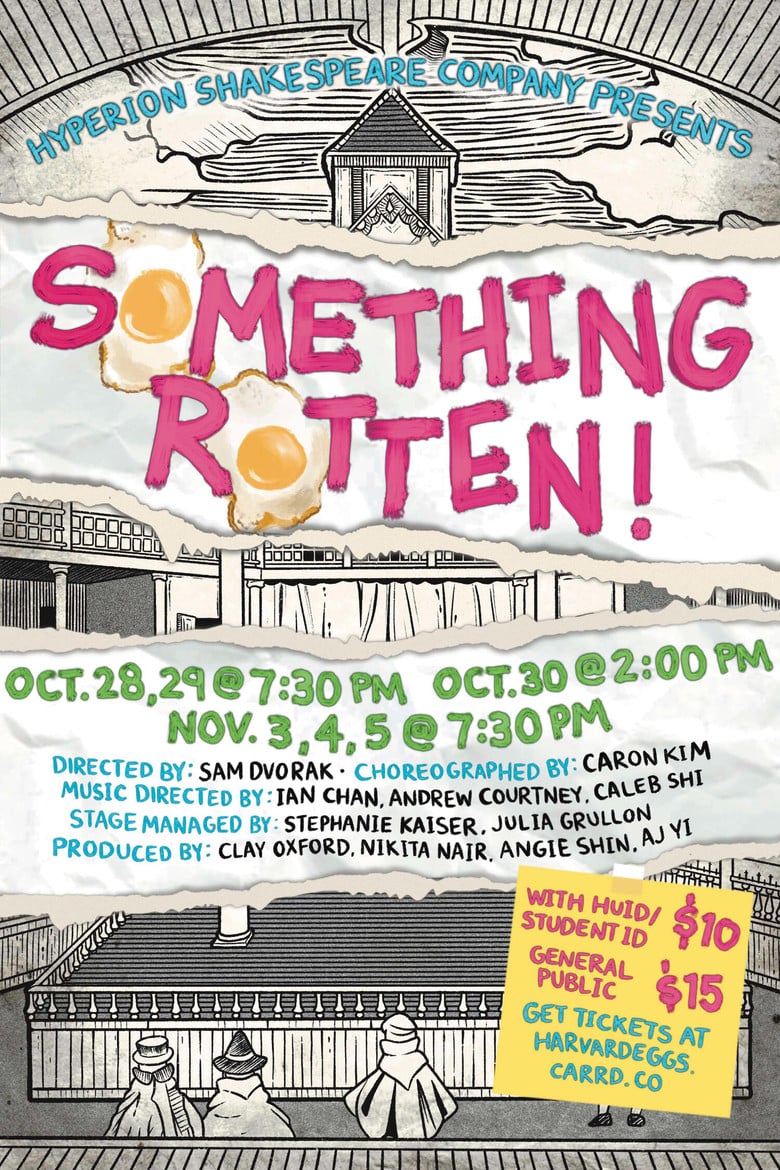 Something Rotten poster background