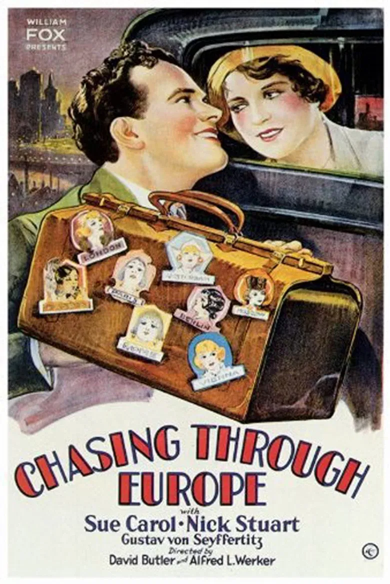 Chasing Through Europe poster background