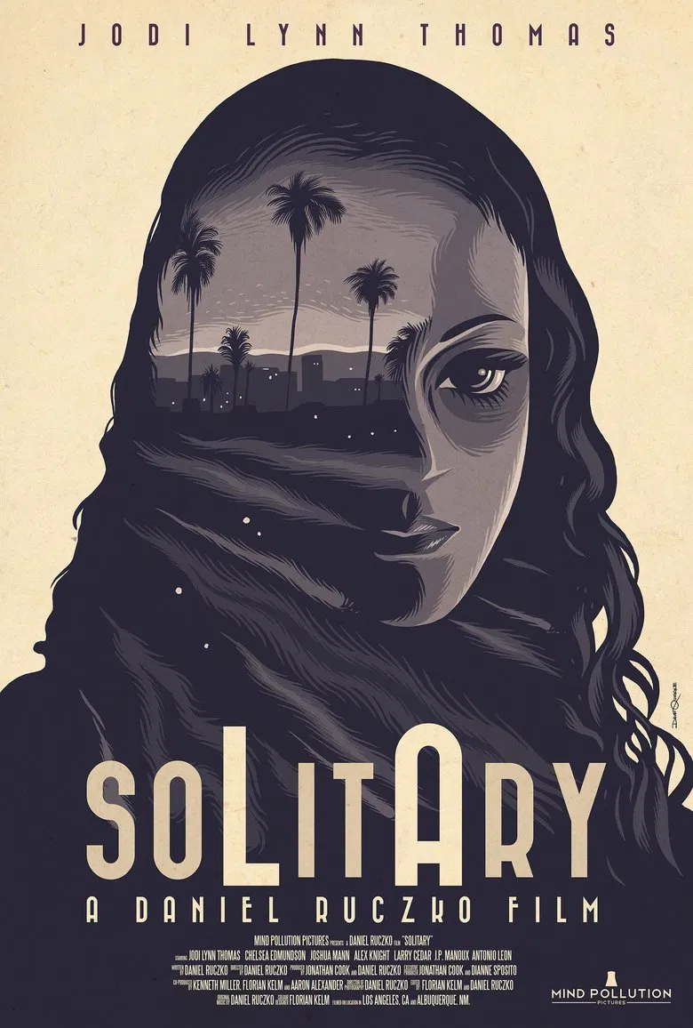 Solitary poster background