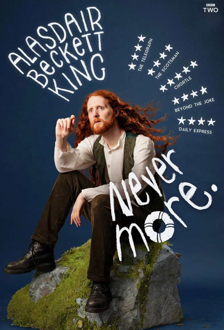 Alasdair Beckett-King: Nevermore poster background