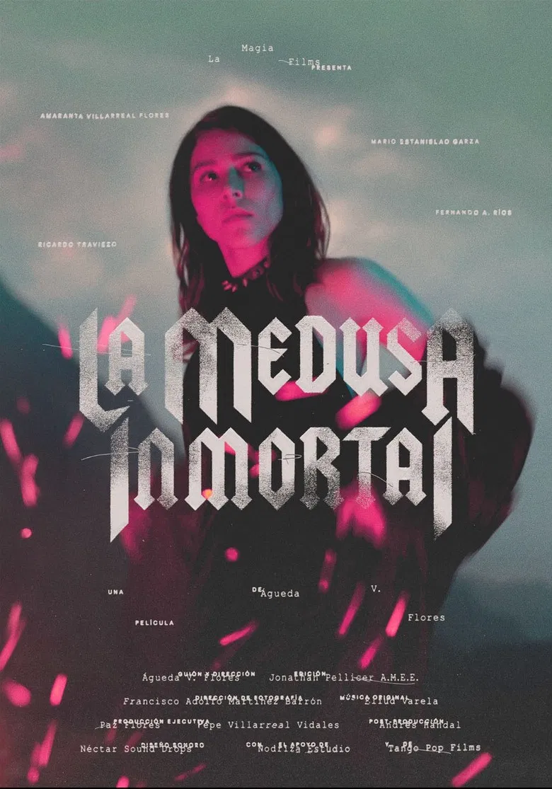 La medusa inmortal poster background