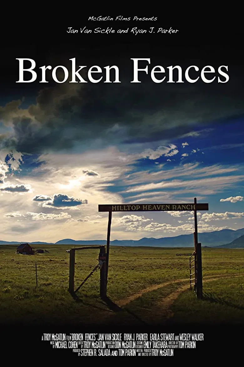 Broken Fences poster background