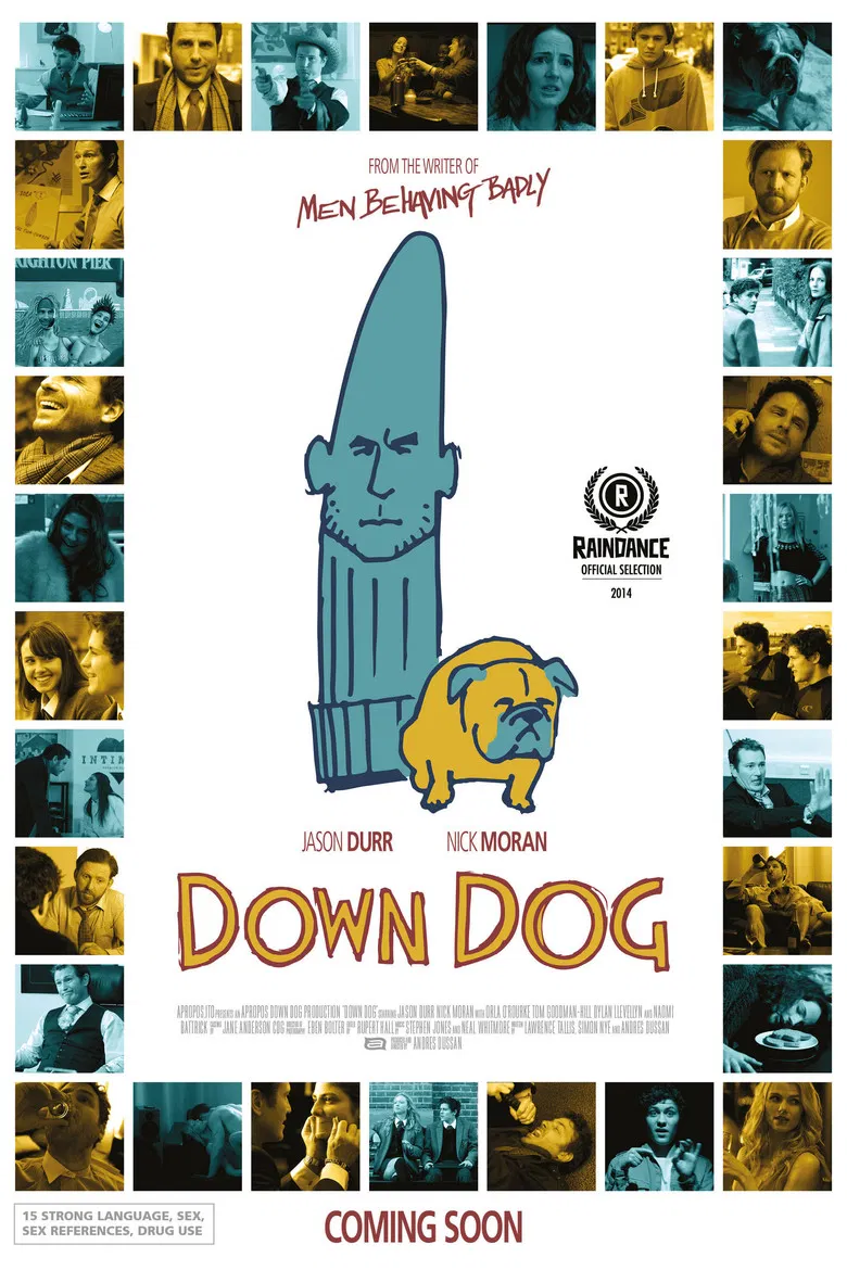 Down Dog poster background