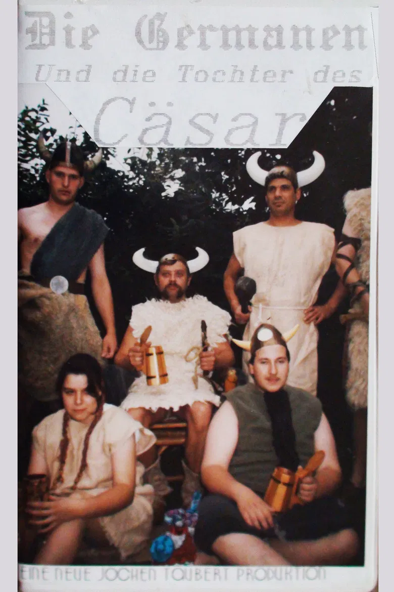 Die Germanen und die Tochter des Cäsar poster background