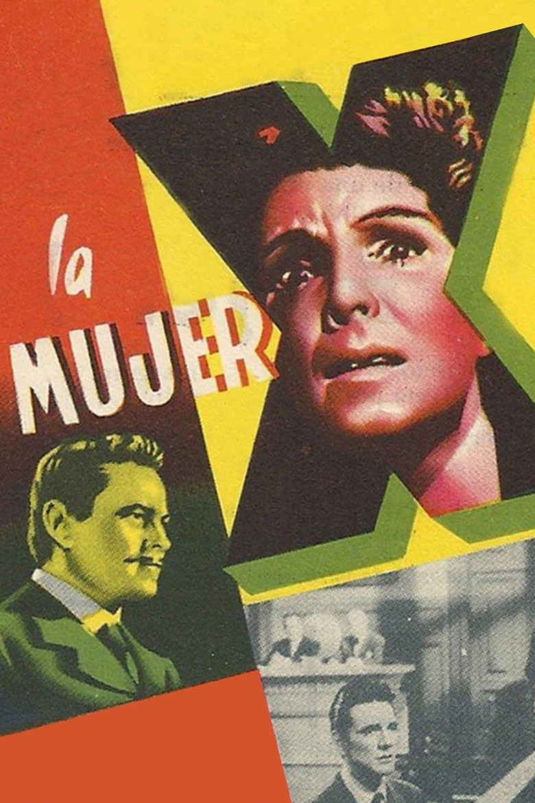 La mujer X poster background