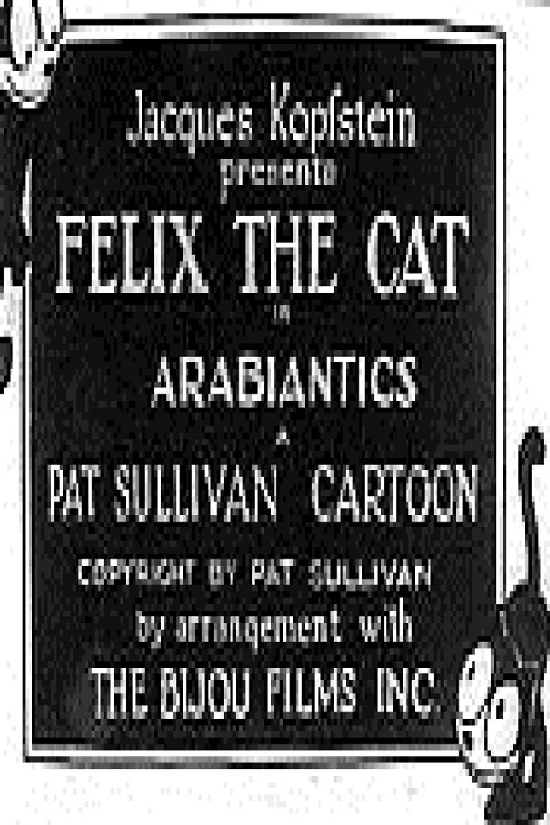 Arabiantics poster background