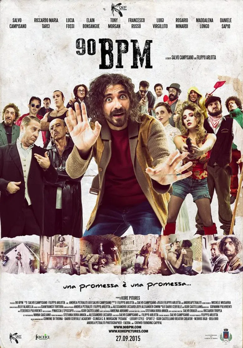 90 BpM poster background