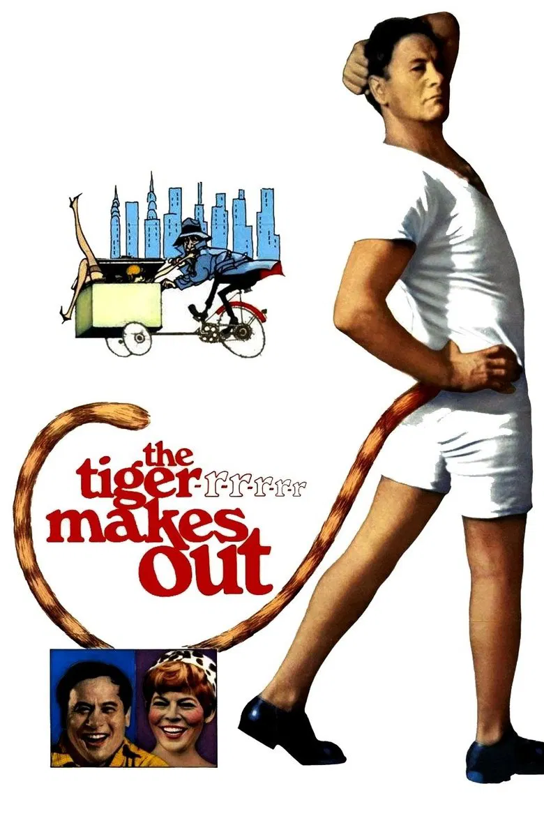 The Tiger Makes Out poster background