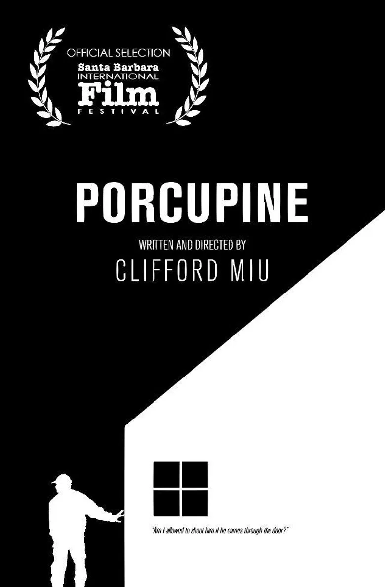 Porcupine poster background