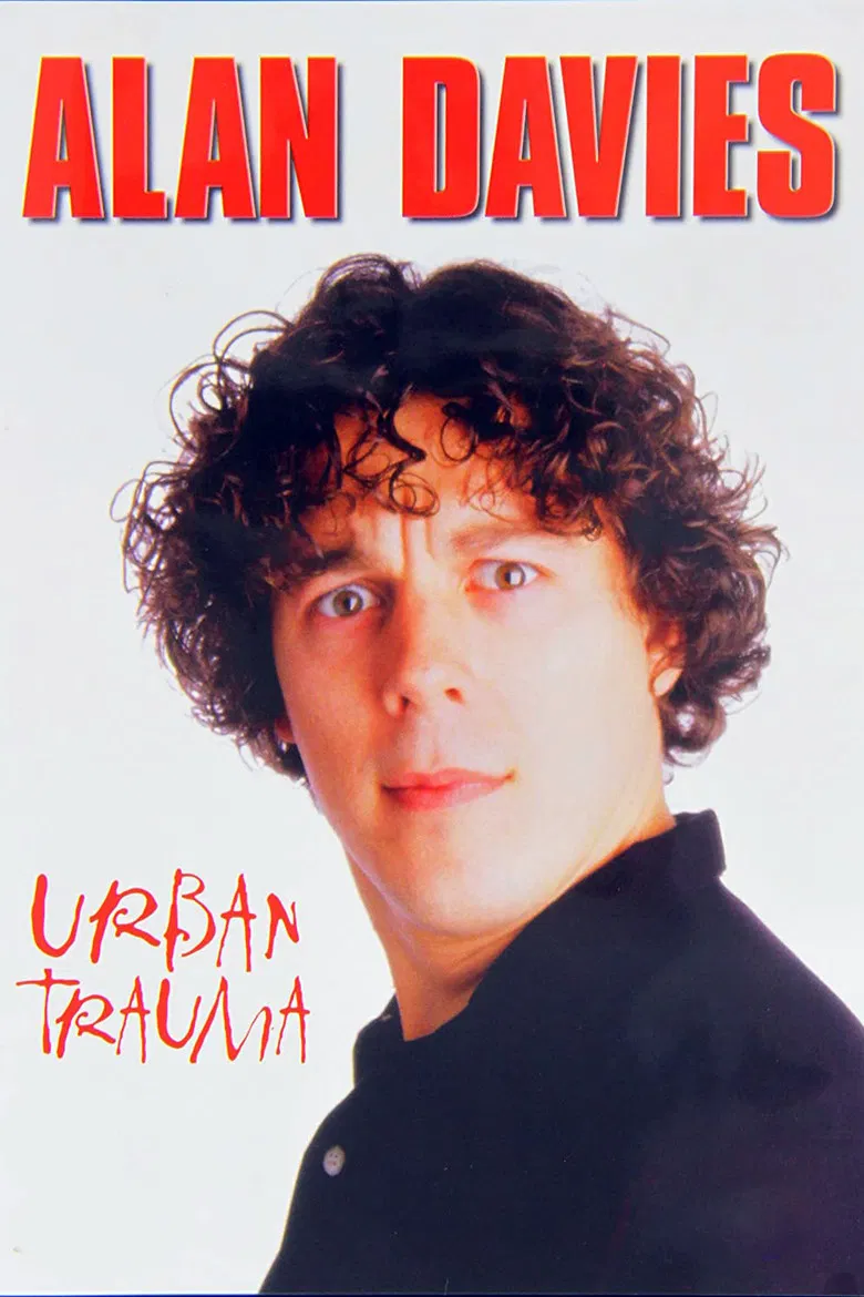 Alan Davies: Urban Trauma poster background