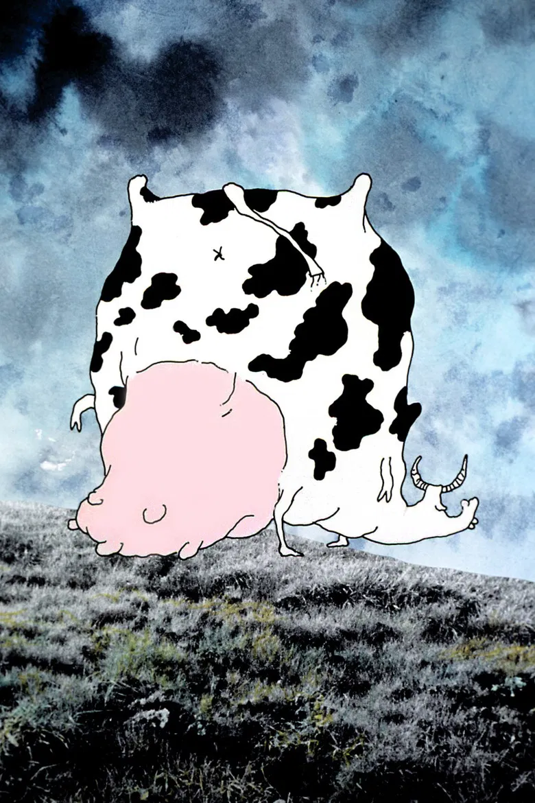 Spotting a Cow poster background