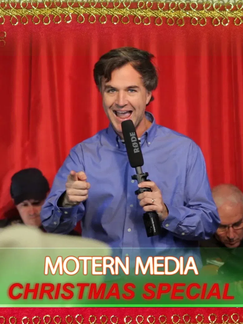 Motern Media Christmas Special poster background
