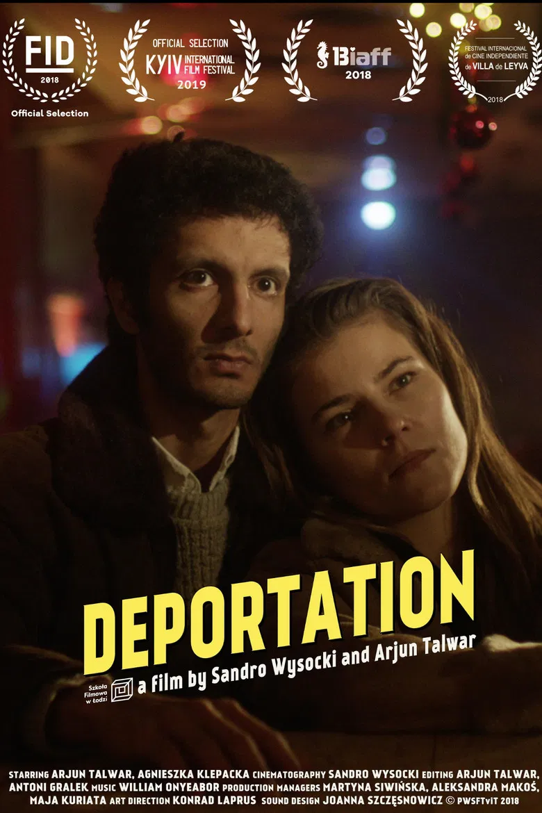 Deportation poster background