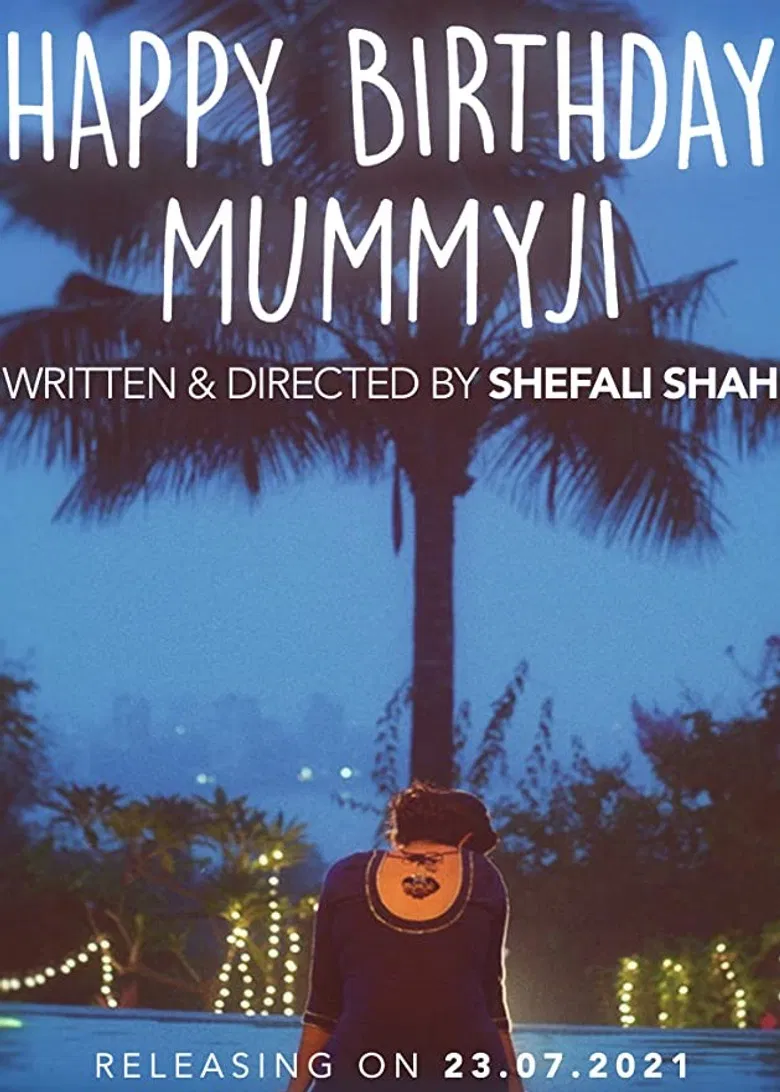 Happy Birthday Mummyji poster background