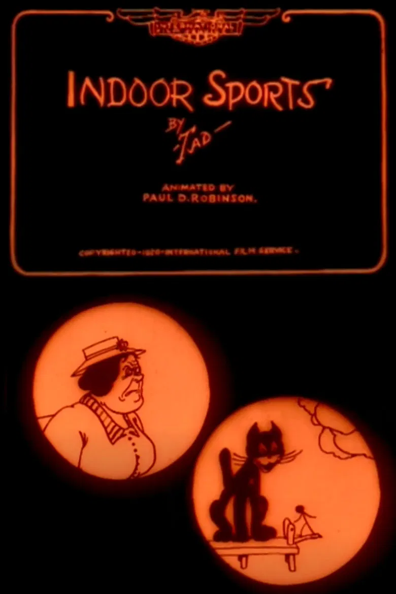 Indoor Sports by Tad poster background