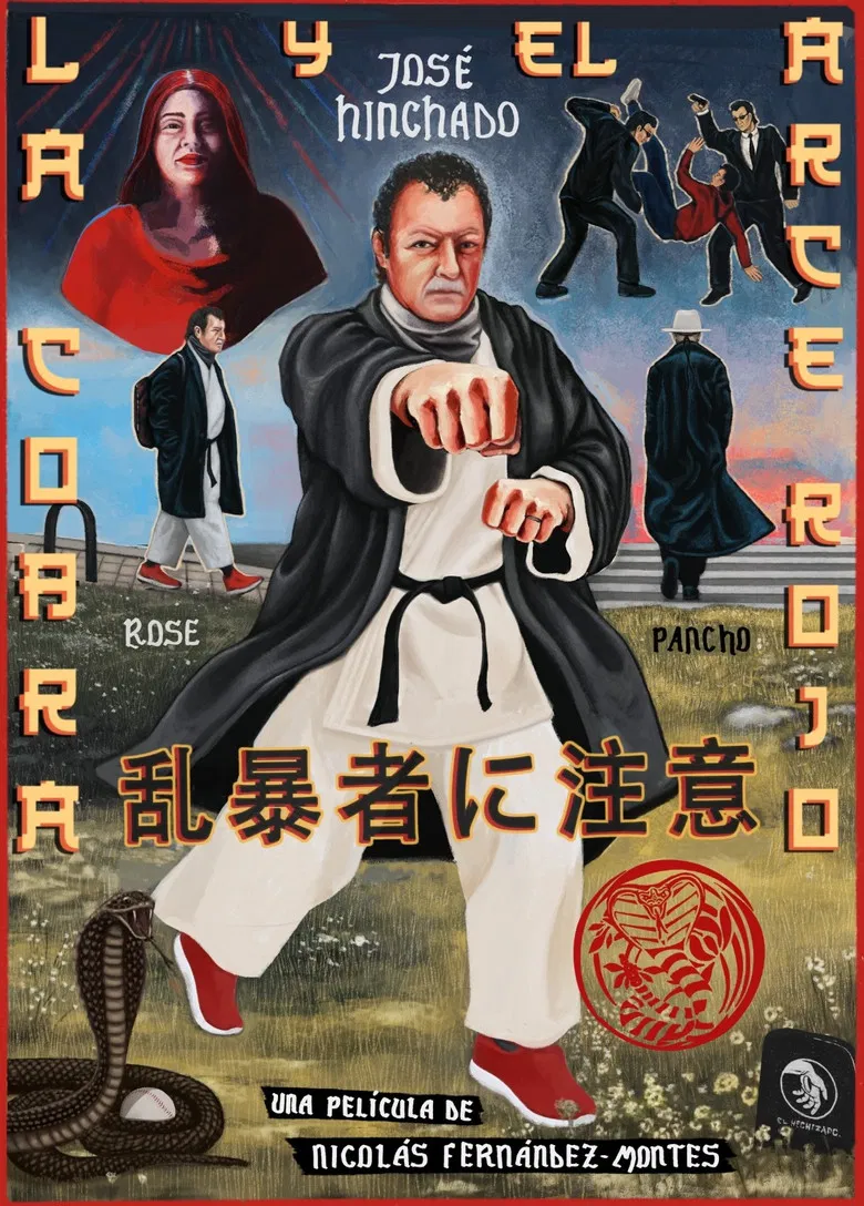 The Cobra and the Crimson Maple poster background