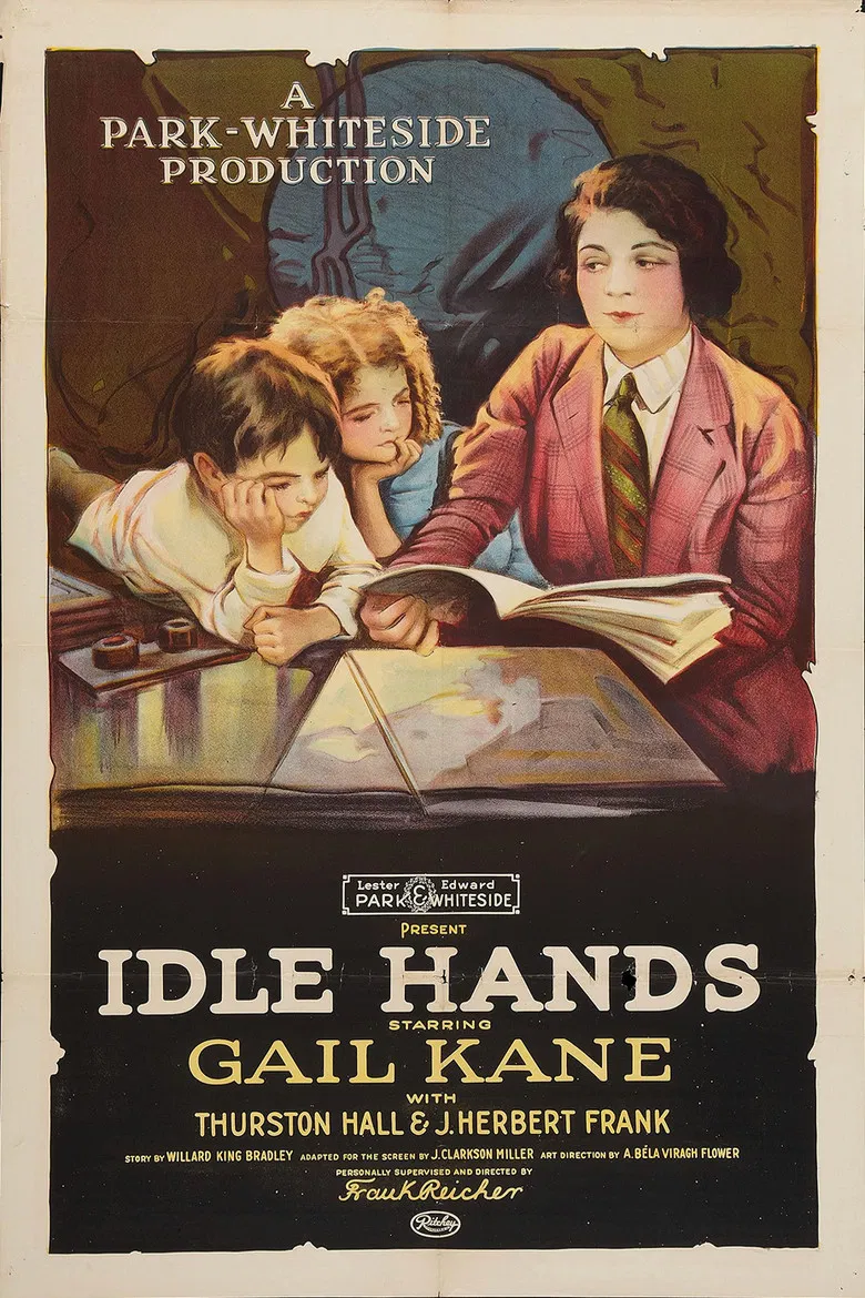 Idle Hands poster background