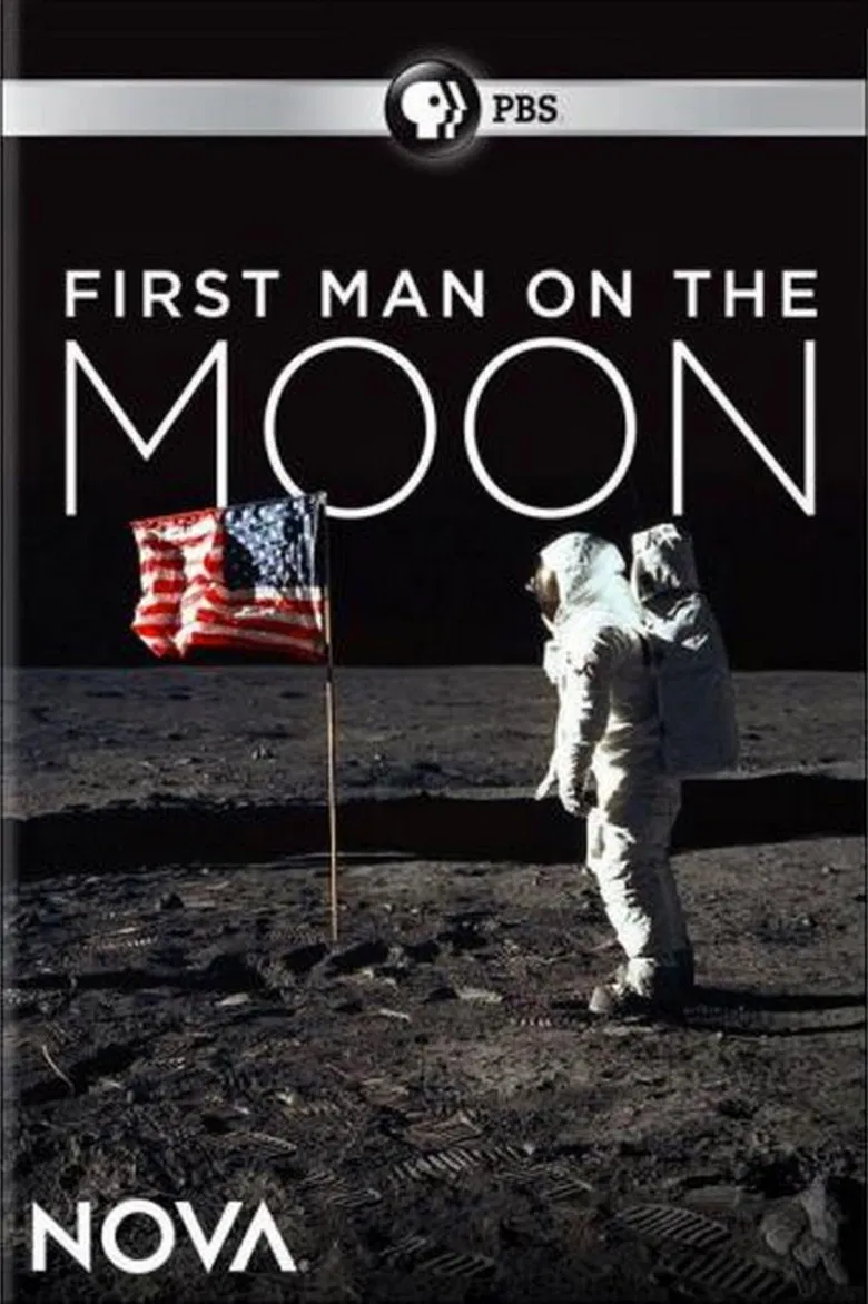 First Man on the Moon poster background