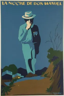 La noche de don Manuel poster background