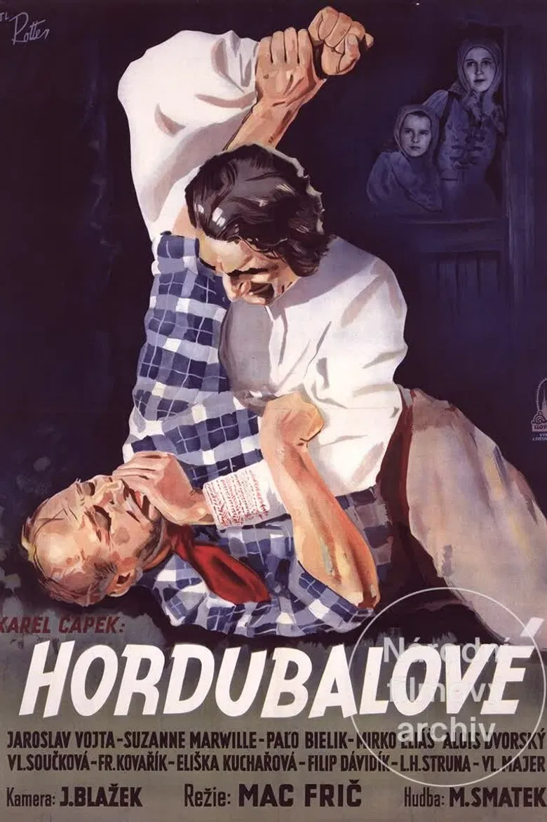 The Hordubals poster background