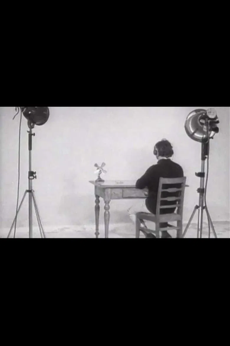 TV Interruptions: Two Figures poster background