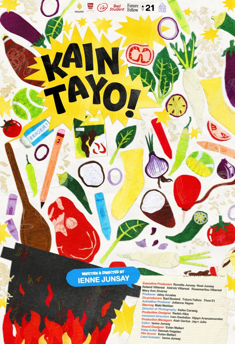 kain tayo! poster background