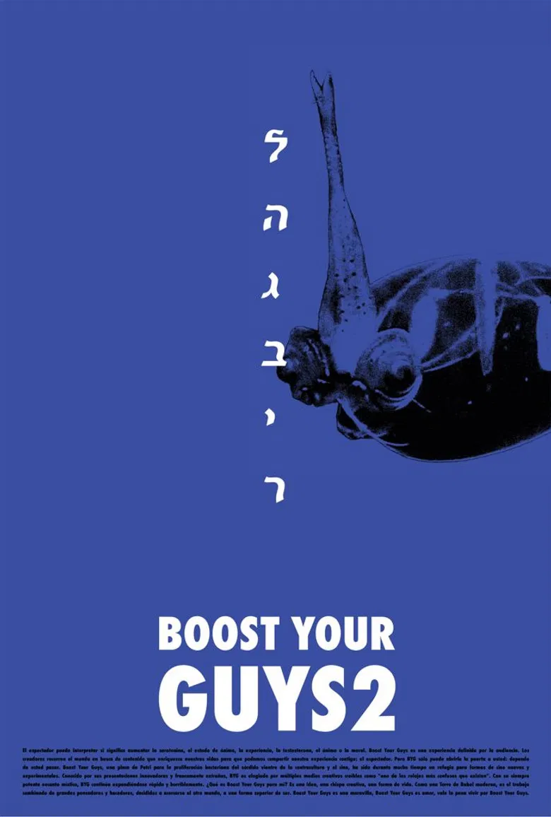 Boost Your Guys II poster background