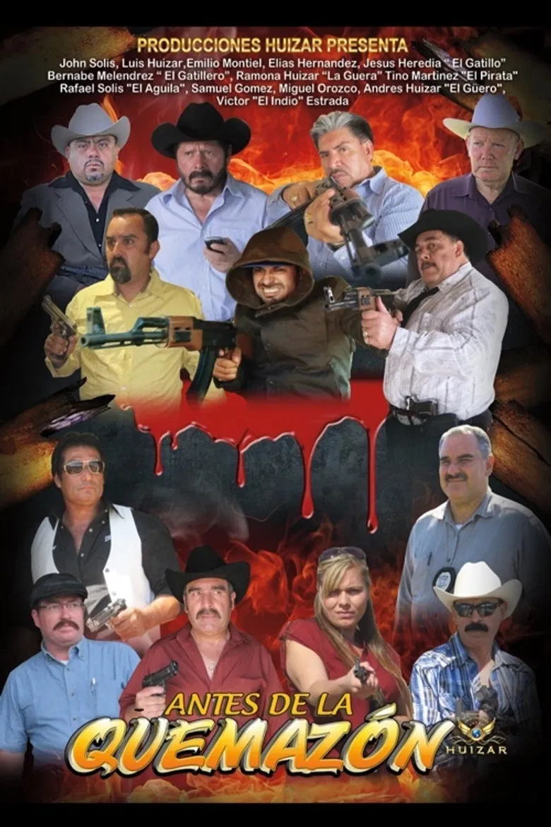 Antes de la Quemazon poster background