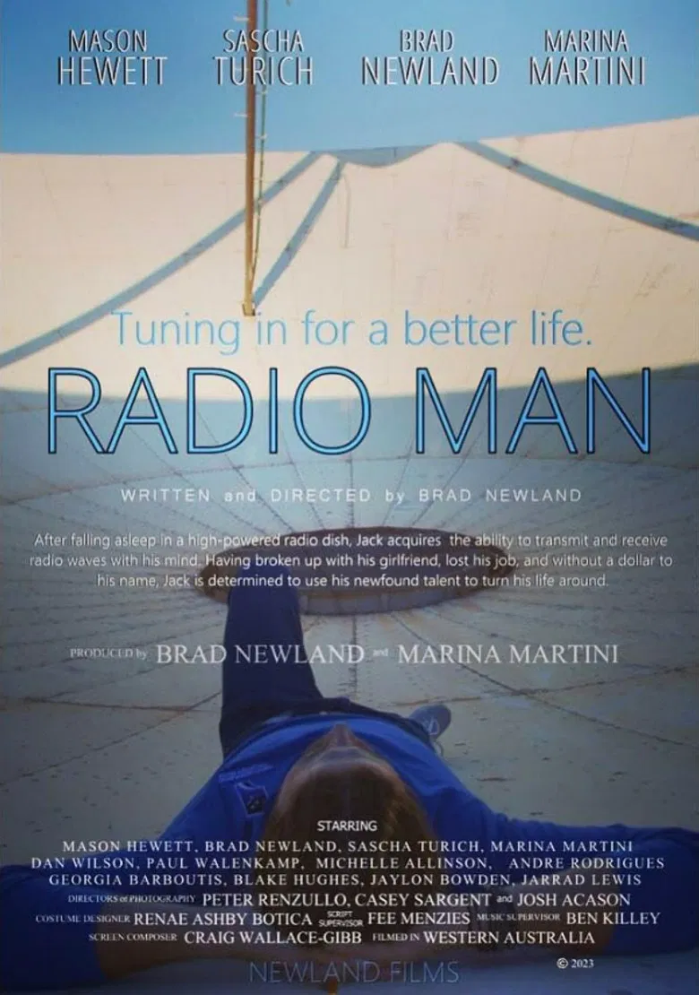 Radio Man poster background