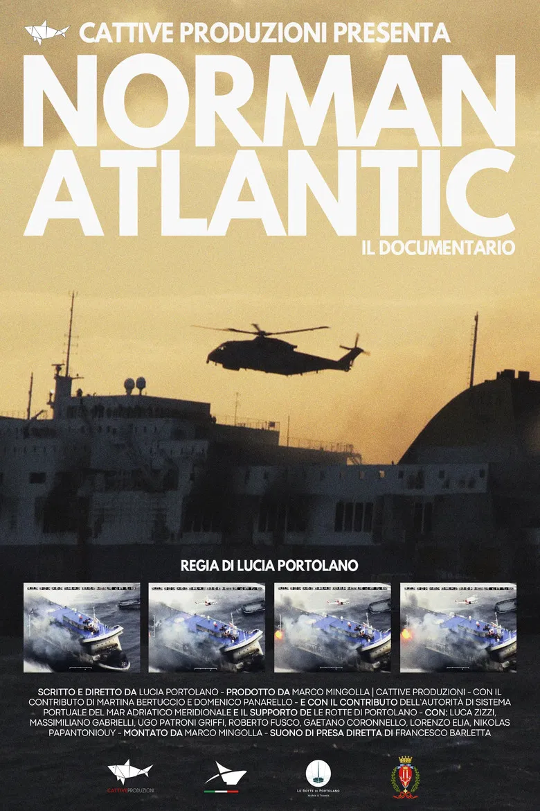 Norman Atlantic poster background