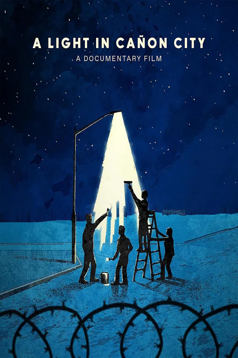 A Light In Cañon City poster background