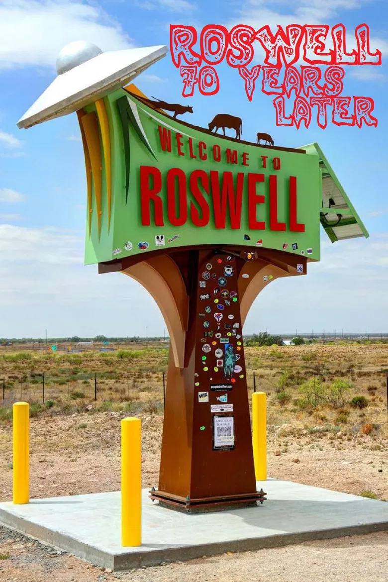 Roswell: 70 Years Later poster background