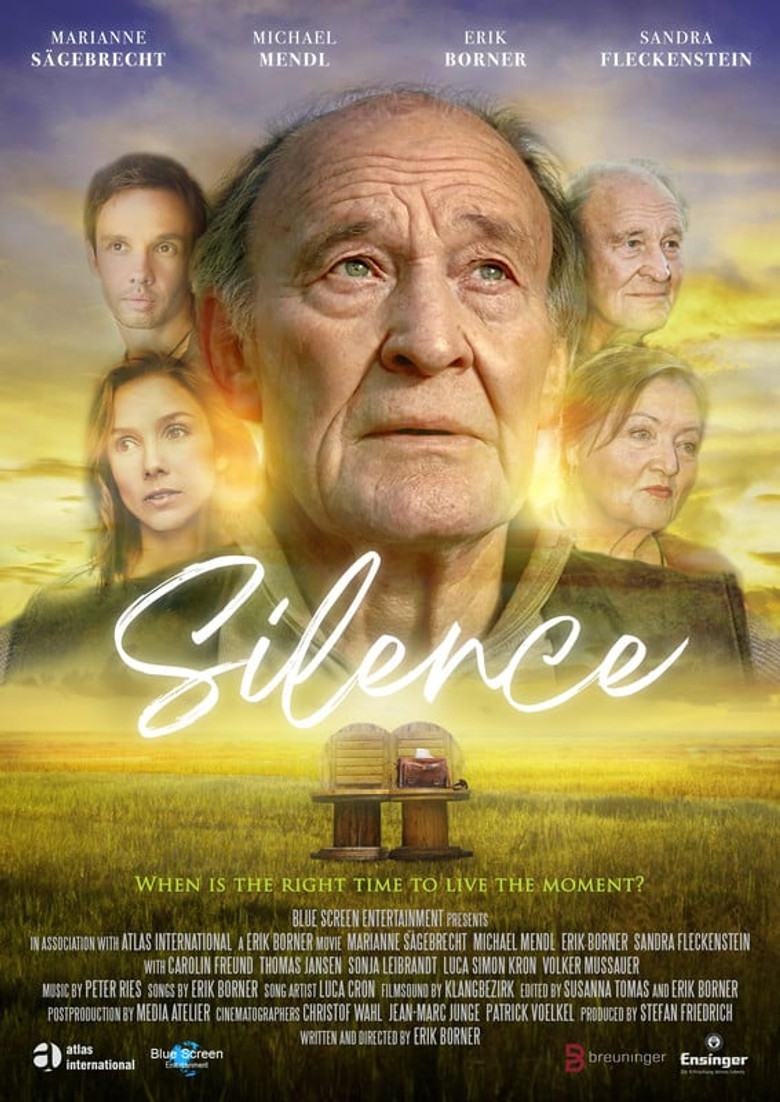 Silence poster background