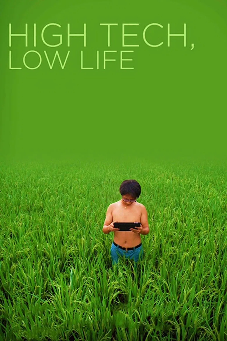 High Tech, Low Life poster background