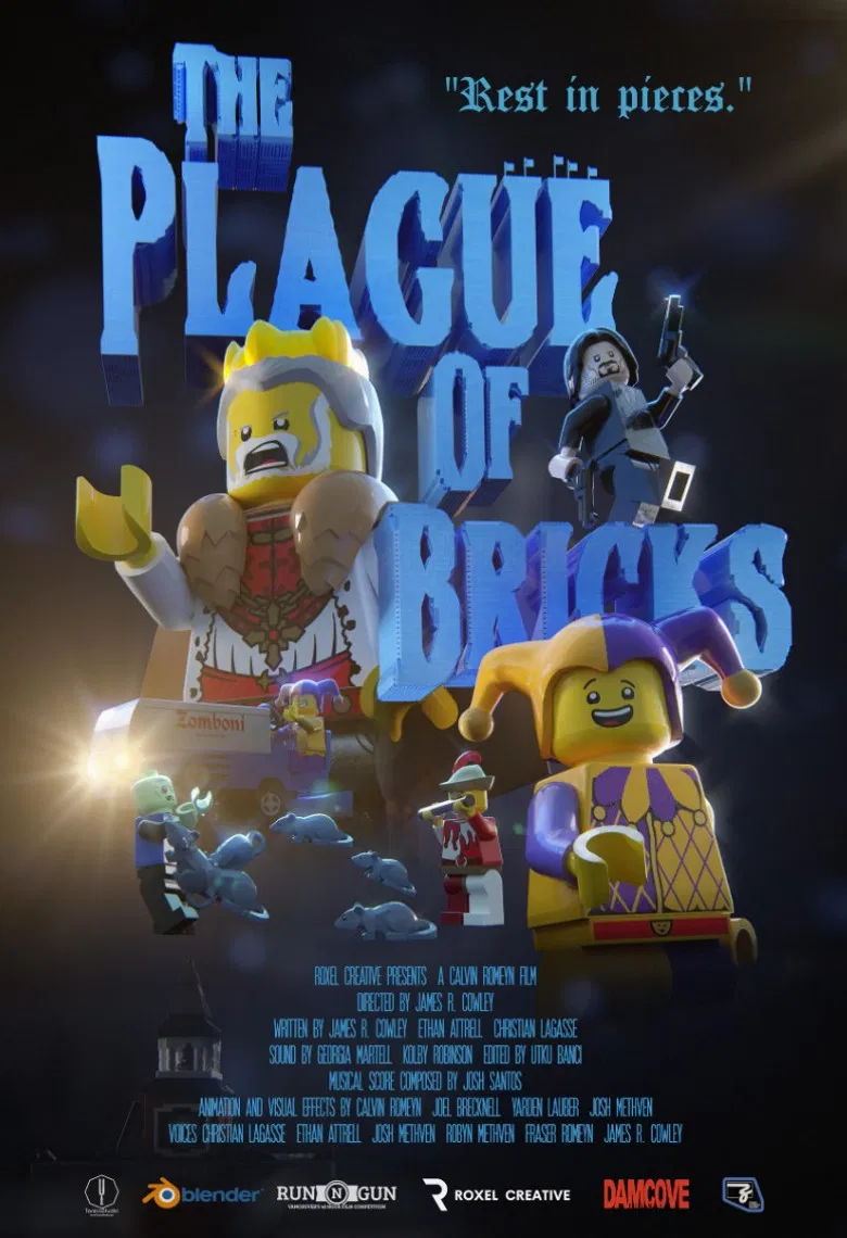 The Plague of Bricks poster background