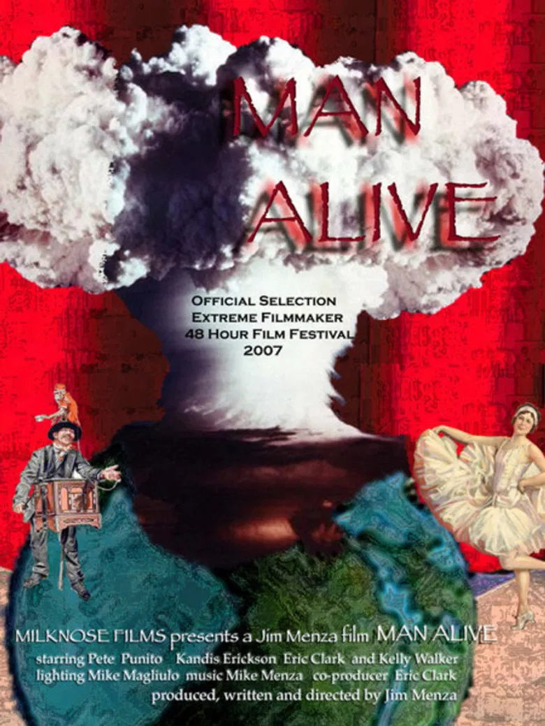 Man Alive poster background