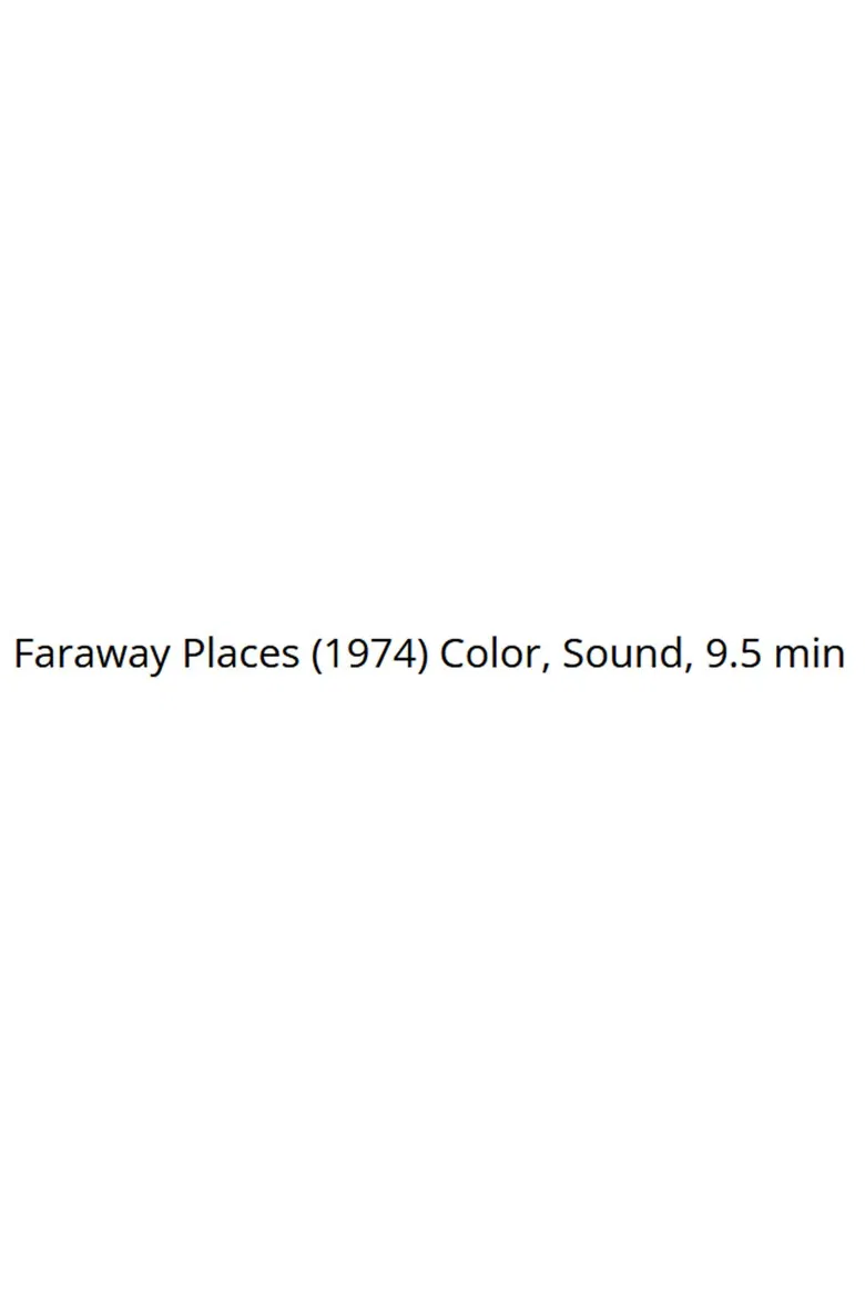 Faraway Places poster background