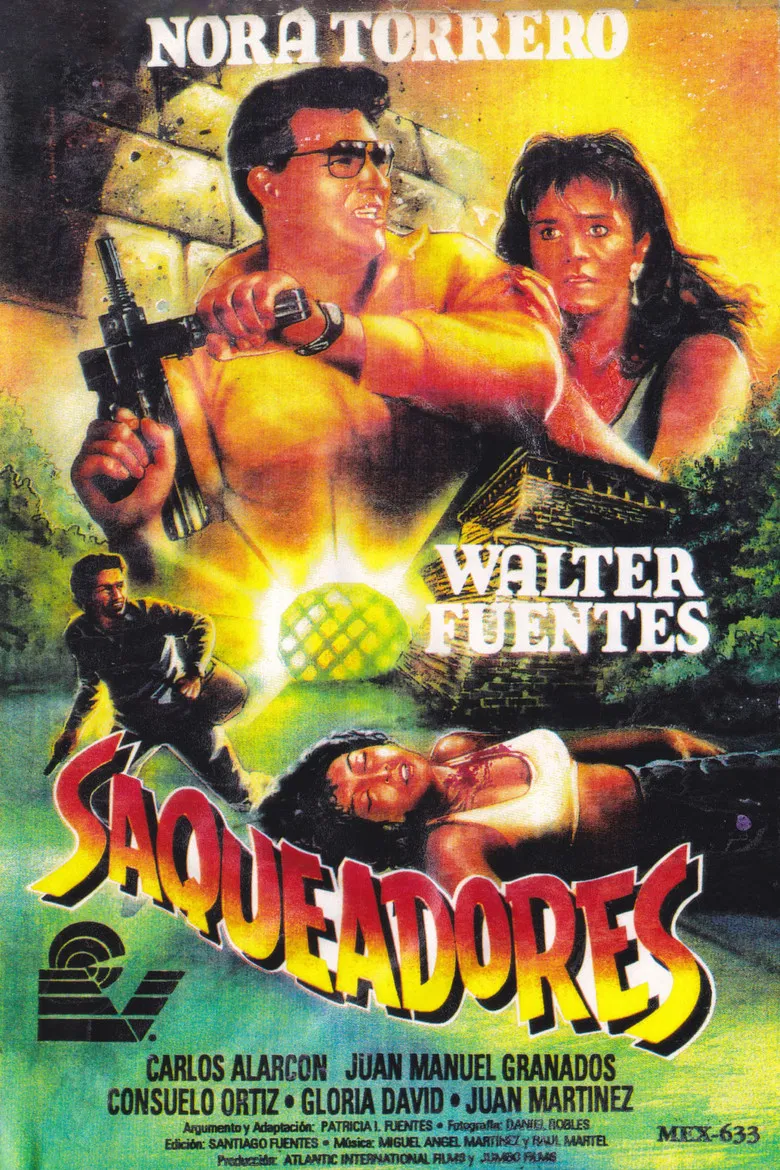 Saqueadores poster background