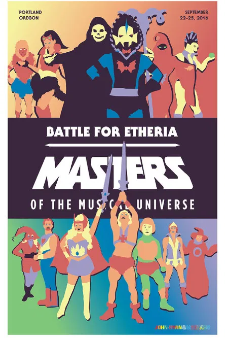 Masters of the Musical Universe: Battle for Etheria poster background