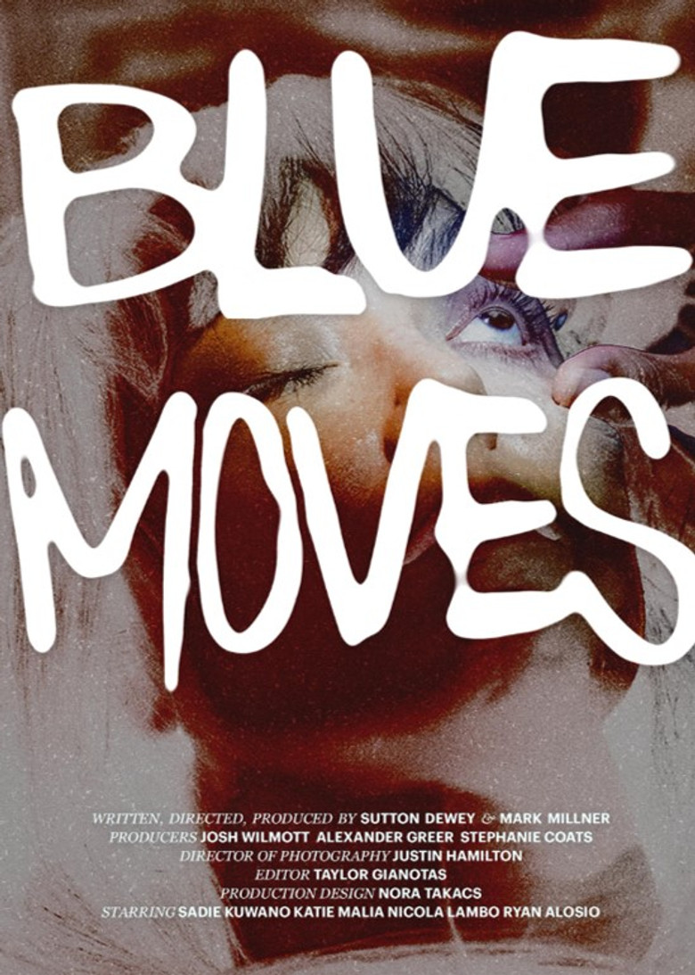 Blue Moves poster background
