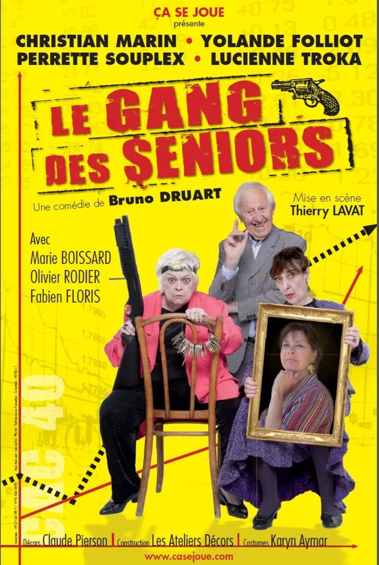 Le Gang des seniors poster background