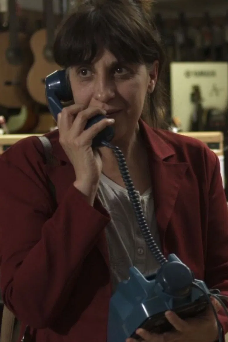 Isabelle in the woods poster background