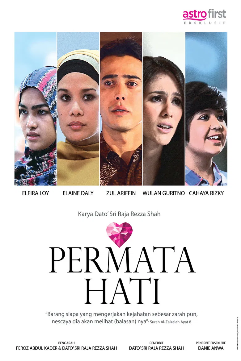 Permata Hati poster background