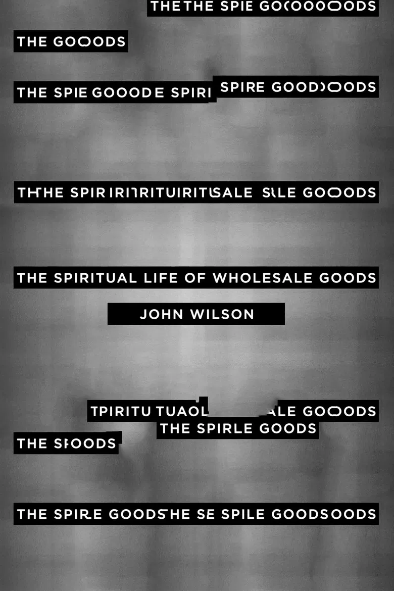 The Spiritual Life of Wholesale Goods poster background