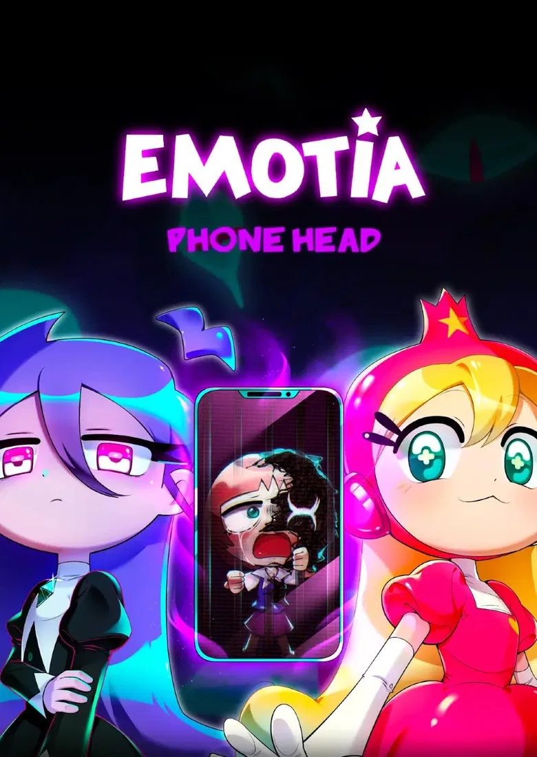 PHONE HEAD - EMOTIA : PILOT EPISODE poster background