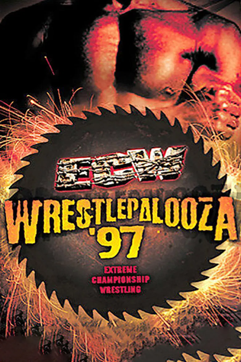 ECW Wrestlepalooza 1997 poster background