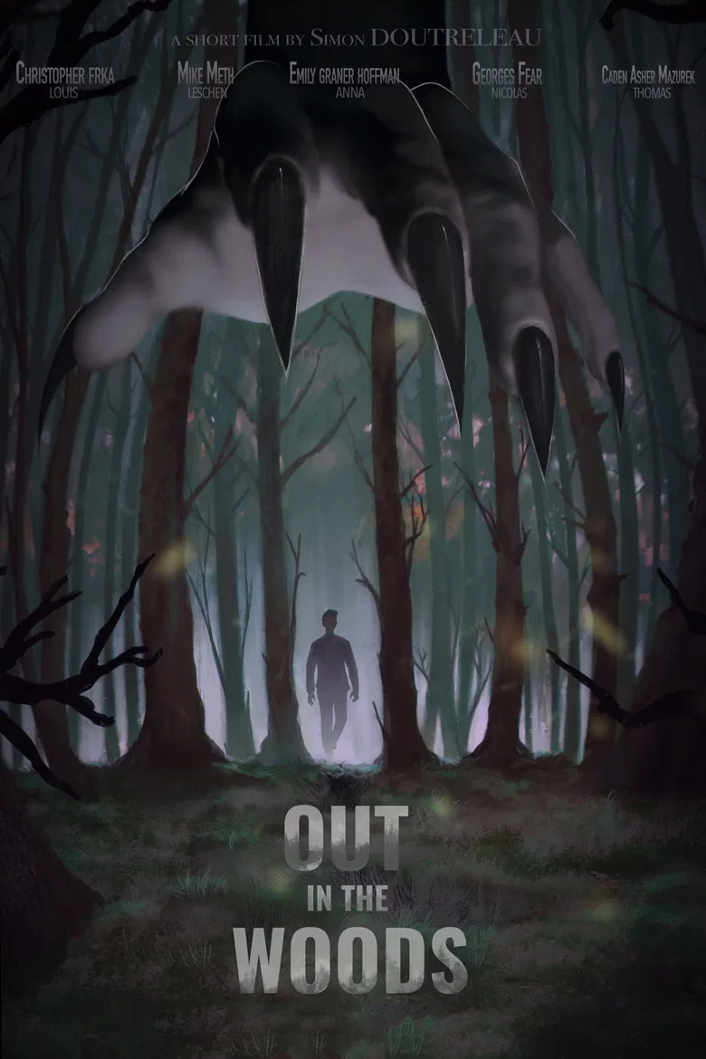 Out in the Woods poster background