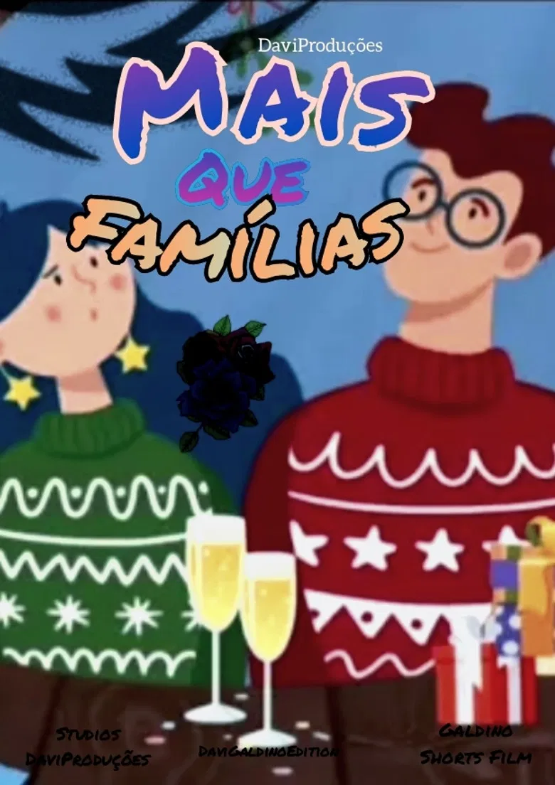 More than just families poster background