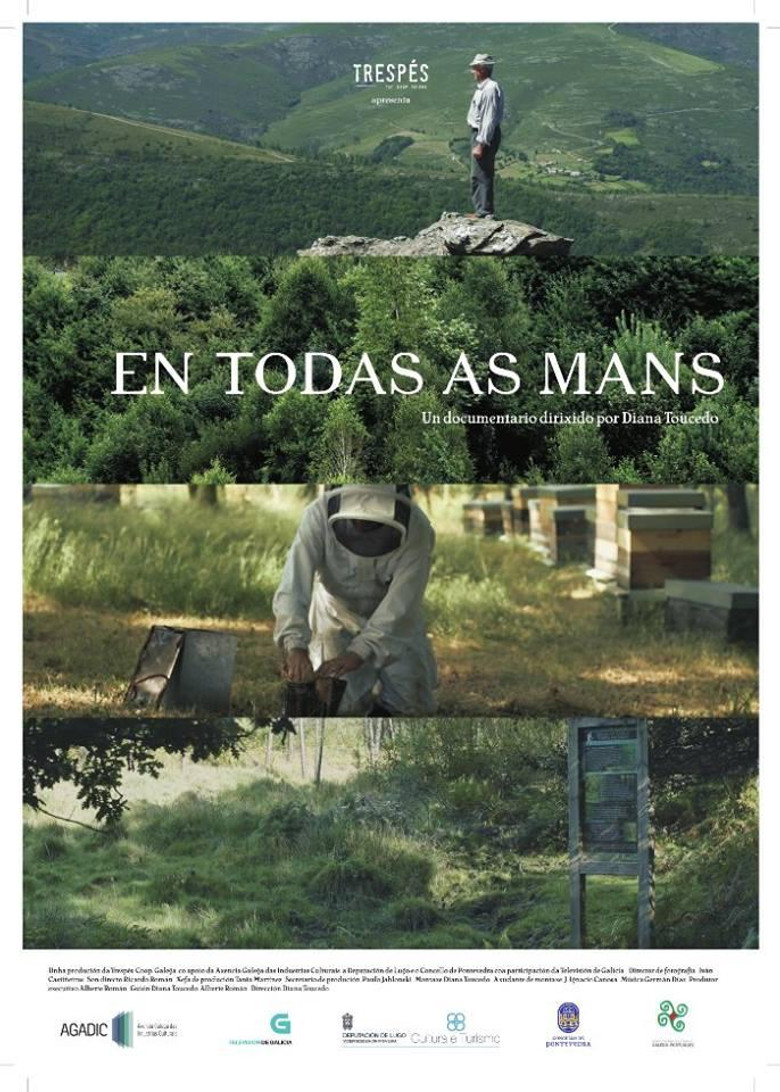 En todas as mans poster background