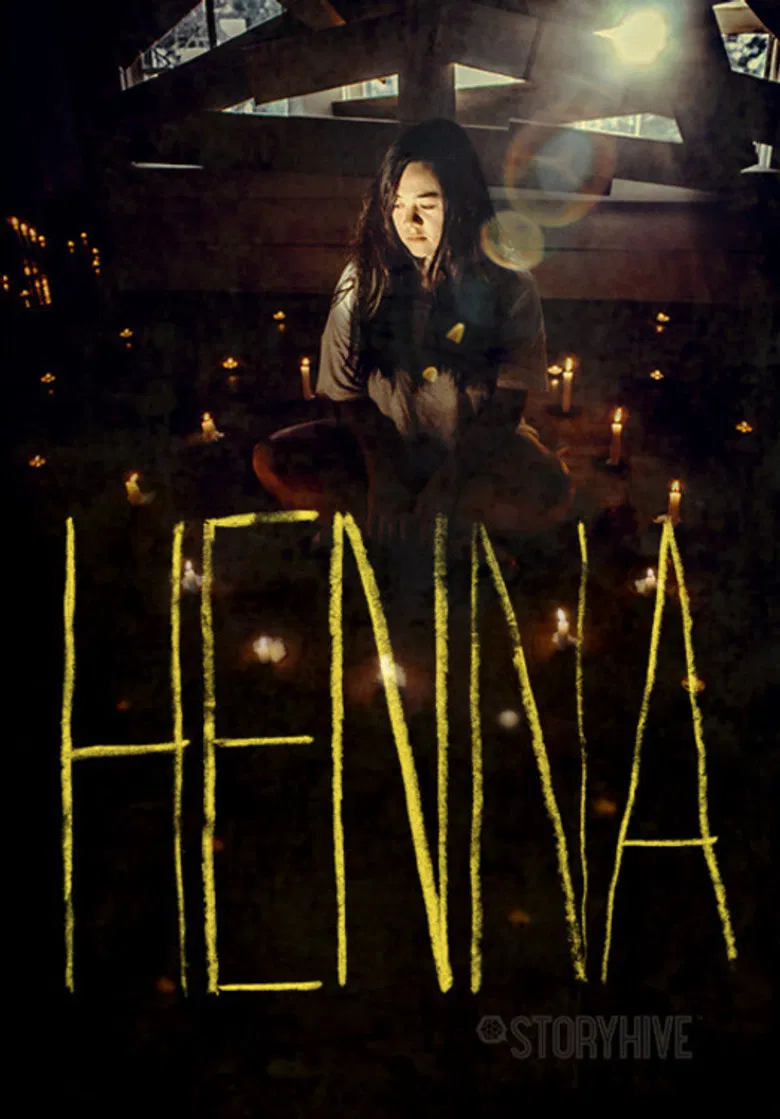 Henna poster background